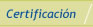 Certificaci�n
